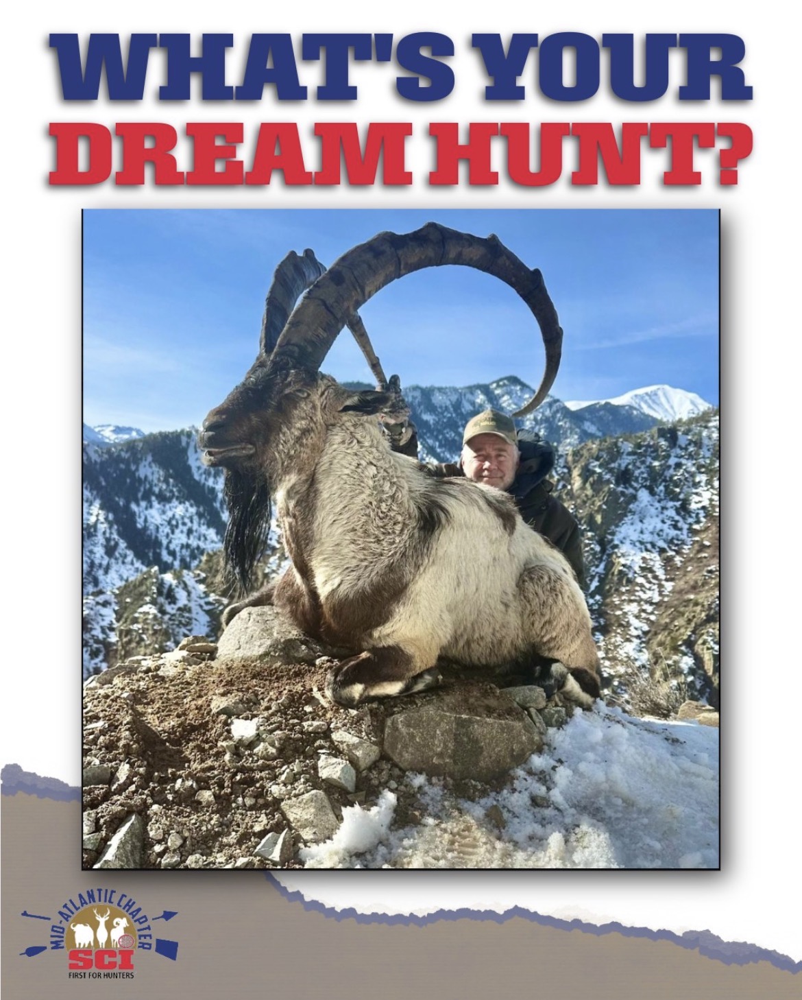 Dream hunt social media creative